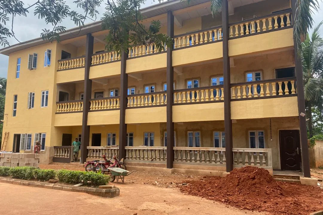 Shalom Academy institutional library building in Nsukka