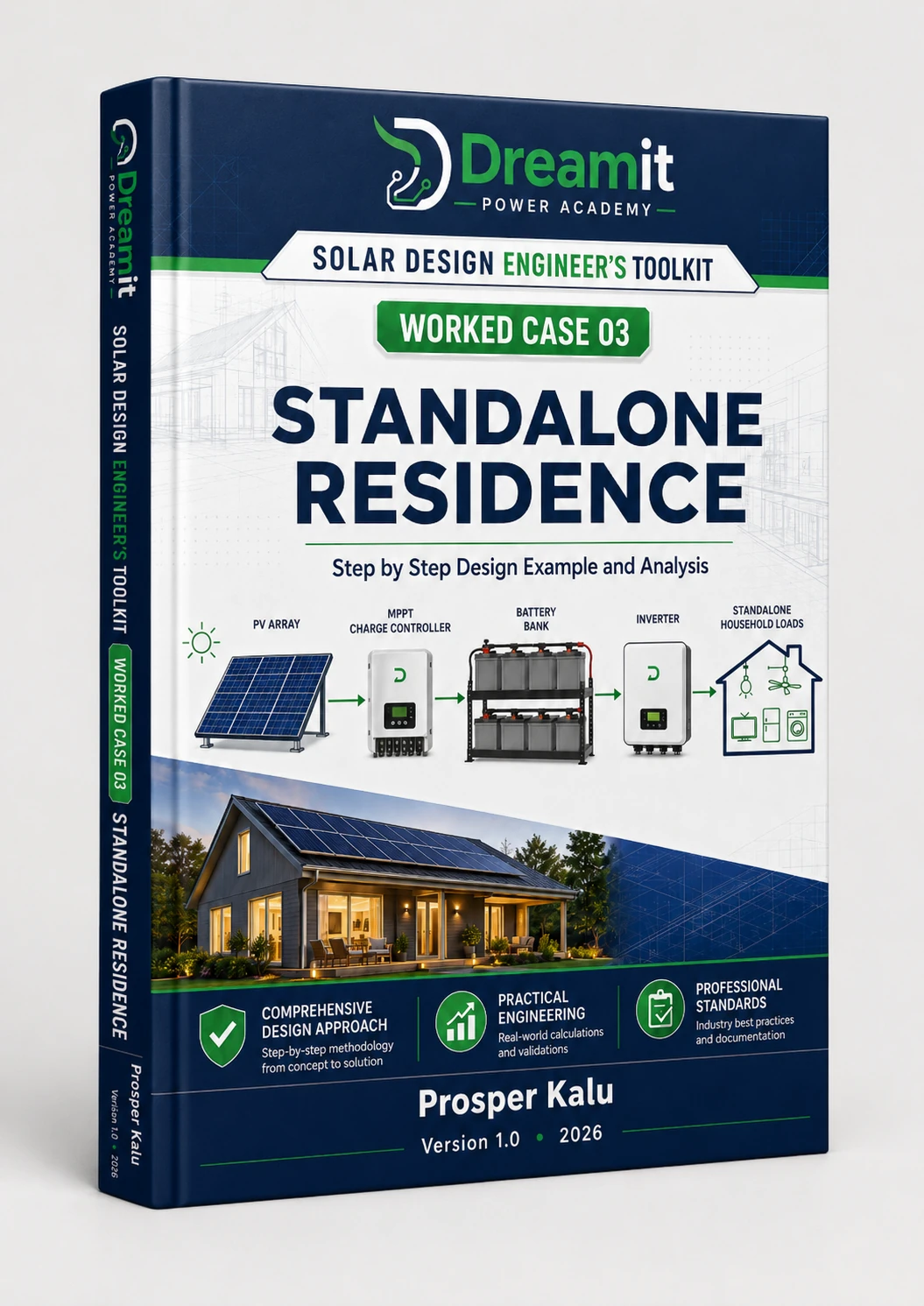 Standalone residential worked design case